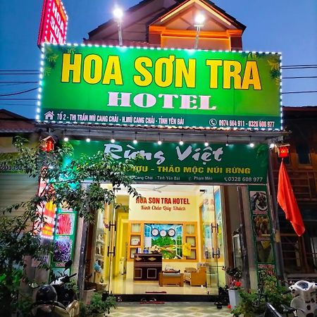 Hoa Son Tra Hotel Mu Cang Chai Exterior foto