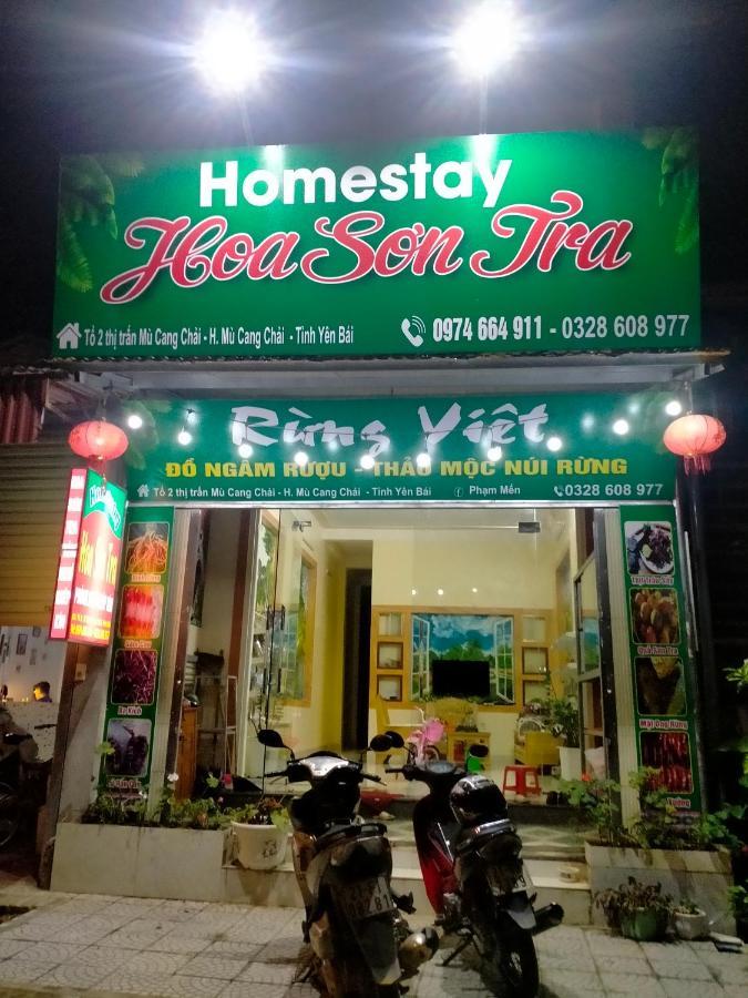 Hoa Son Tra Hotel Mu Cang Chai Exterior foto