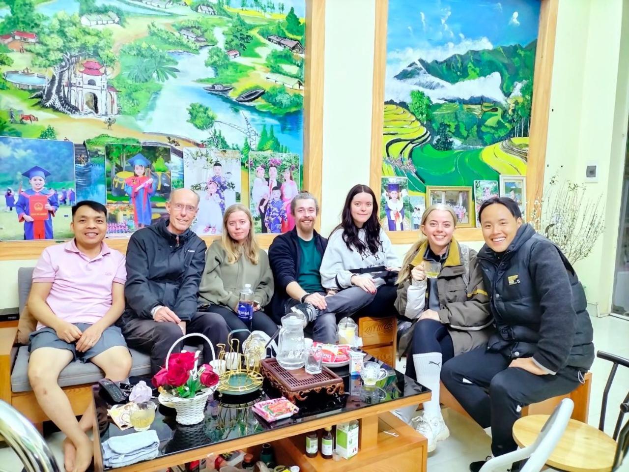Hoa Son Tra Hotel Mu Cang Chai Exterior foto