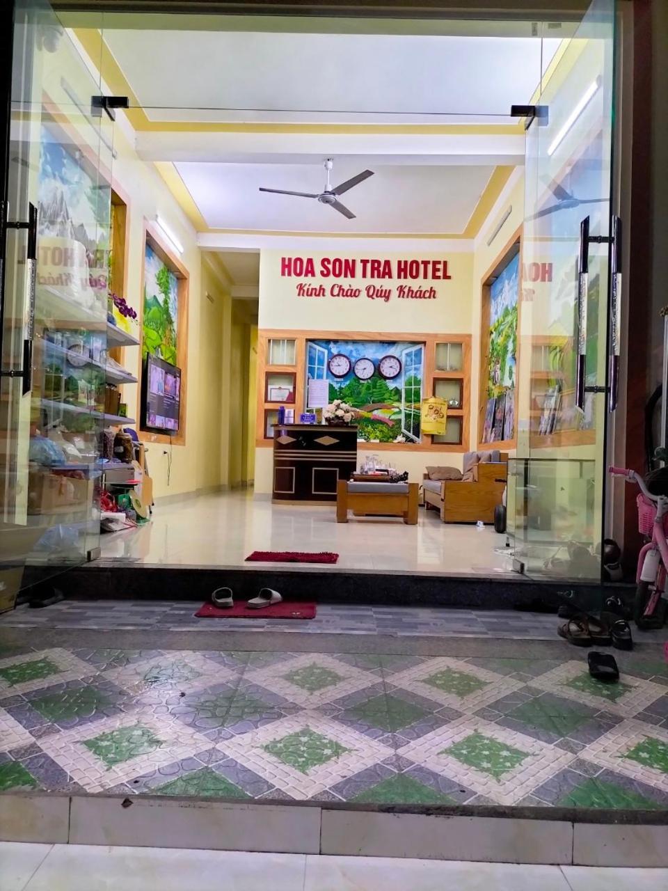 Hoa Son Tra Hotel Mu Cang Chai Exterior foto